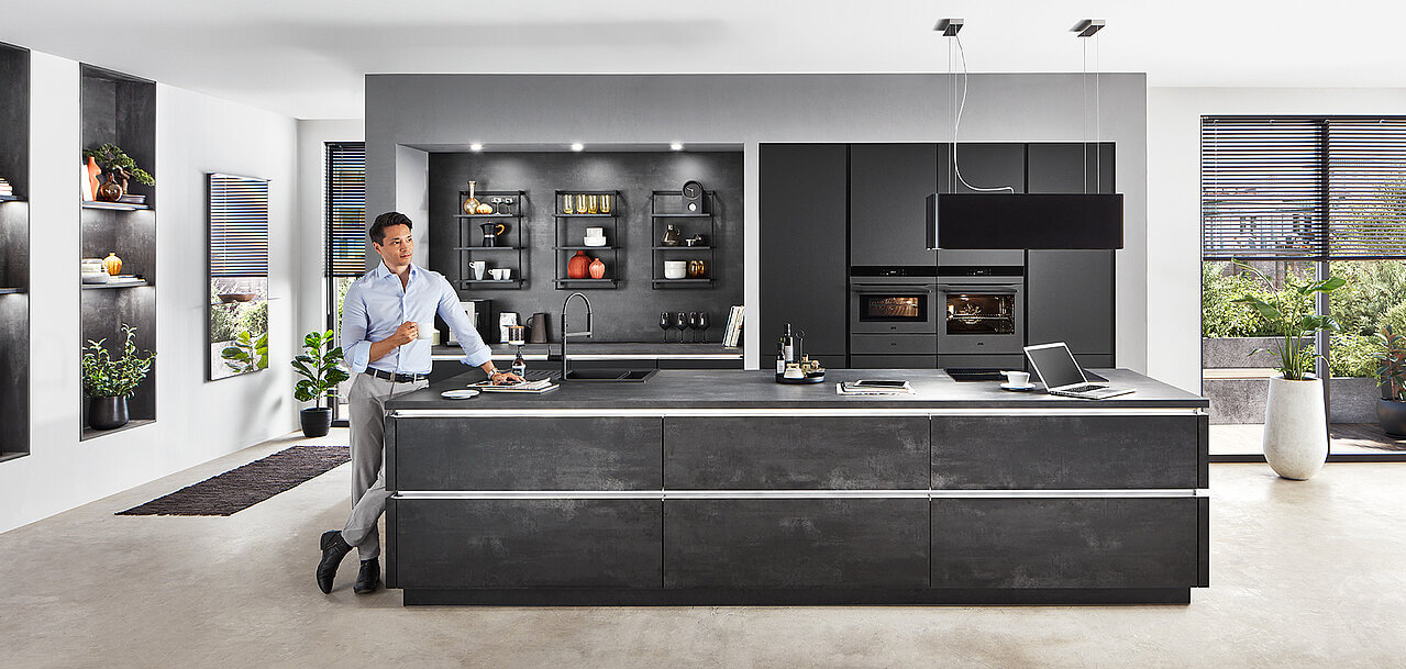 LASER 463 Nobilia Kitchens - Jurassic Kitchens & Living Spaces