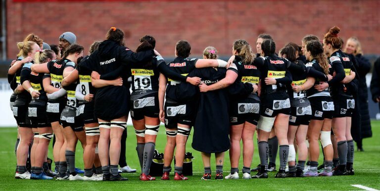 Gloucester Hartpury V Exeter Chiefs Women Premiership Women's Rugby 02/03/2024.