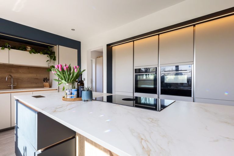 This kitchen renovation is the definition of transformation