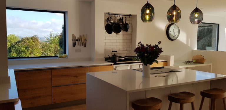 New Nobilia Handless Kitchen Designed & Fitted in Budleigh Salterton