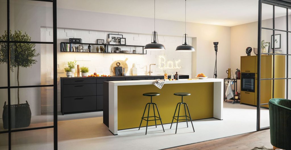 Schuller Kitchens Fino Matt Onyx