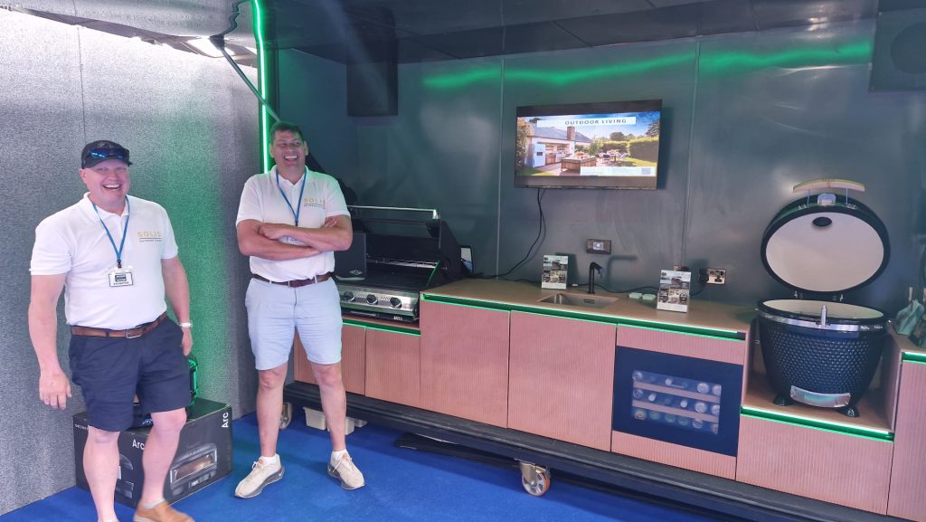 Come and speak to Jon and Matt about SOLIS Outdoor Living at Stand #29